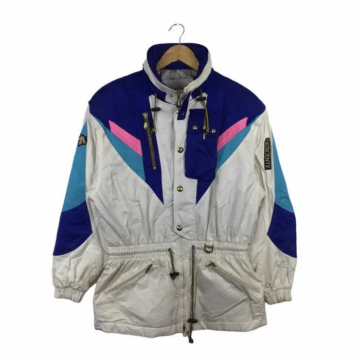 Descente Vtg DESCENTE JAPAN Skiers Ski Winter Parka Jacket Coat Size US L / EU 52-54 / 3 - 1 Thumbnail