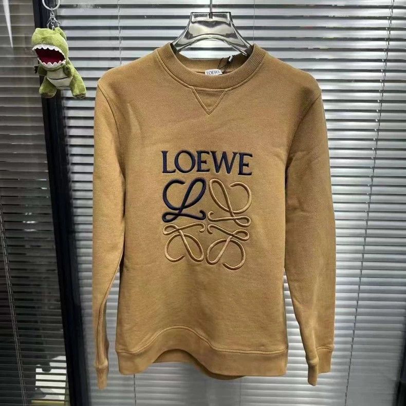 Loewe LOEWE Kaki patchwork logo hoodie Size XS / US 0-2 / IT 36-38 - 2 Thumbnail