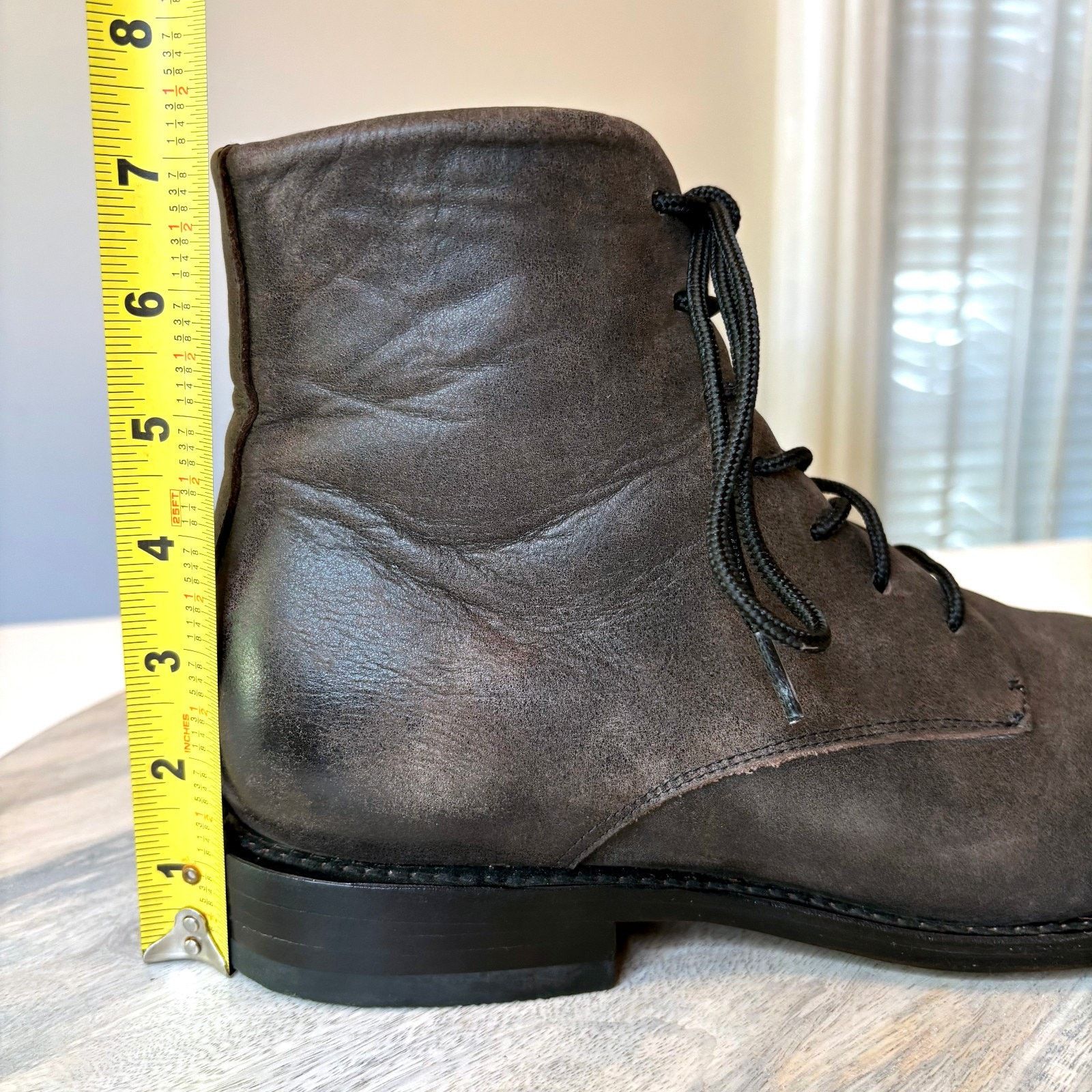 FREEBIRD Freebird Paxton Lace Up Ankle Boots Gray Leather Men’s 11 Size US 11 / EU 44 - 10 Thumbnail