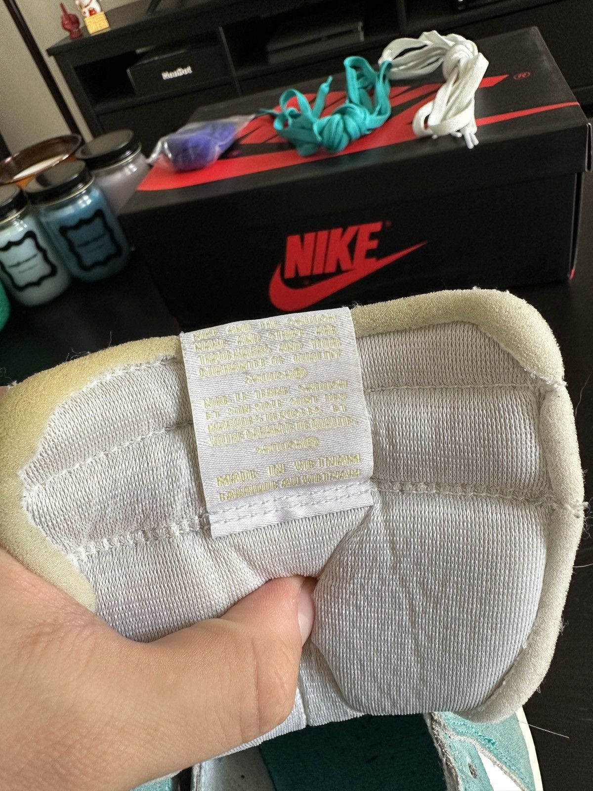 Jordan Brand × Nike Nike Jordan 1 Hi Retro “Turbo Green” Size US 11 / EU 44 - 5 Thumbnail