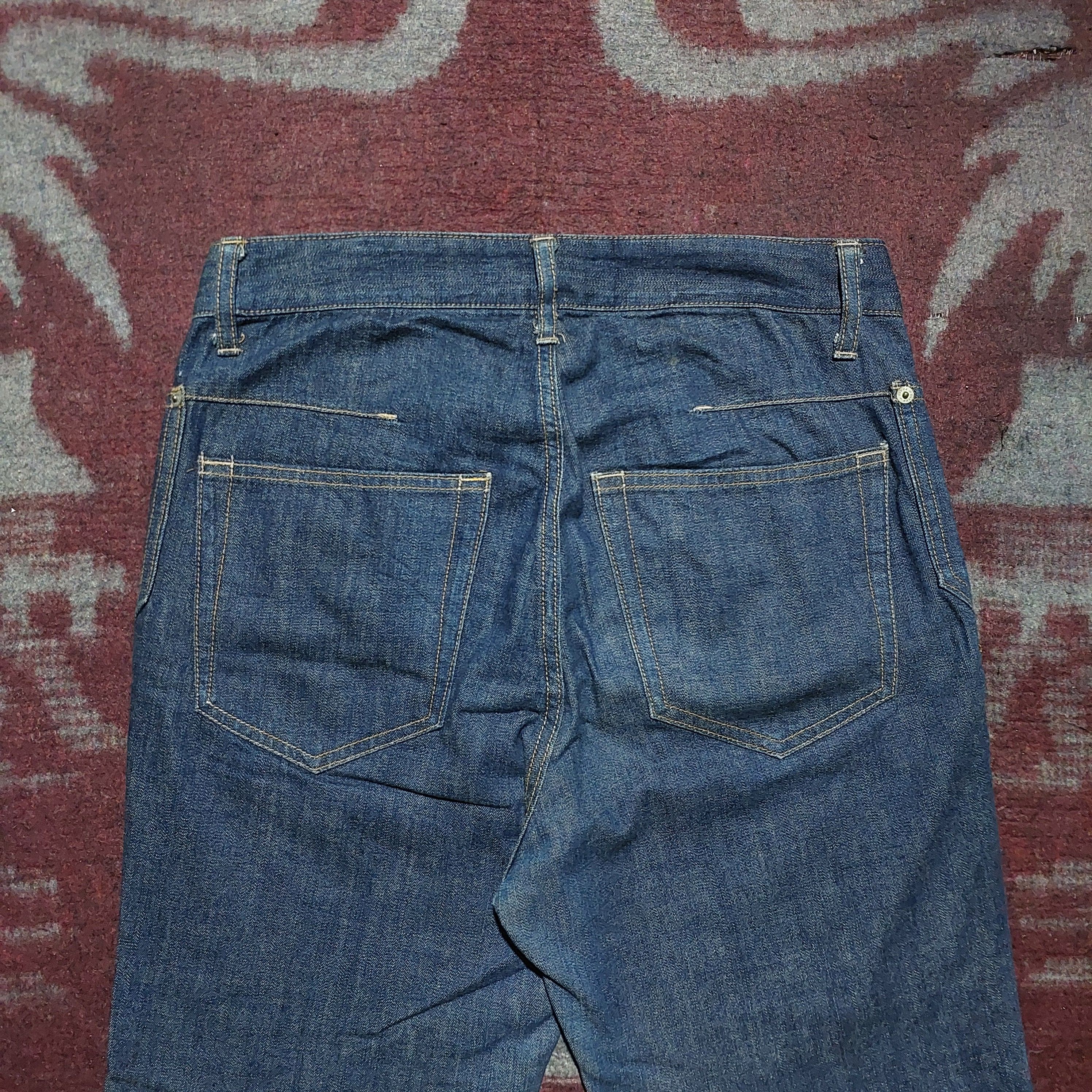 Zucca Zucca japanese indigo blue jeans Size US 30 / EU 46 - 4 Thumbnail
