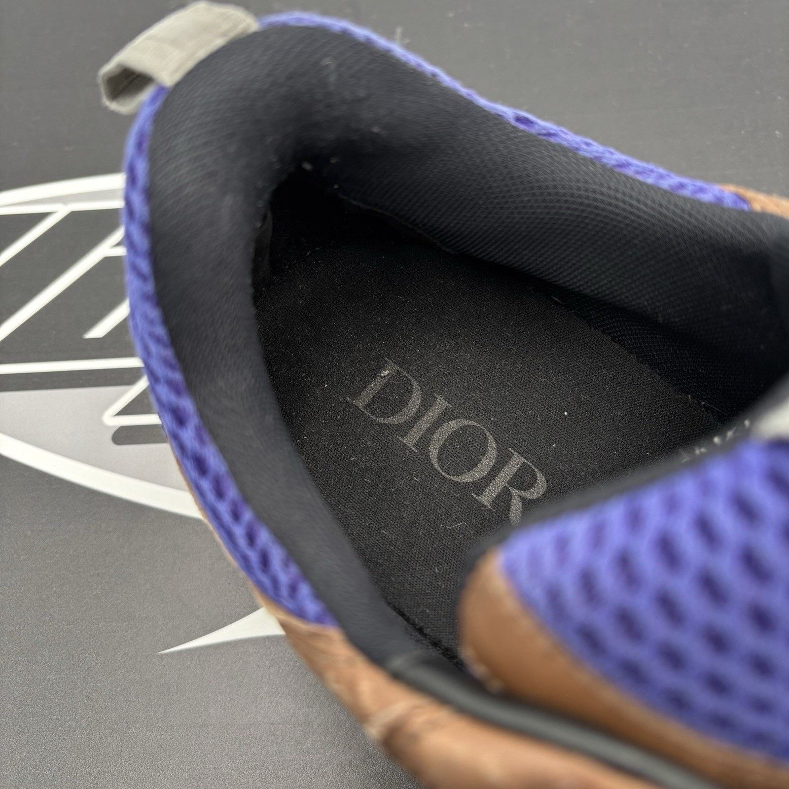 Dior Dior B22 Sneaker ' Coffee/Violet ' | GOOD CONDITION! Size US 12 / EU 45 - 16 Thumbnail