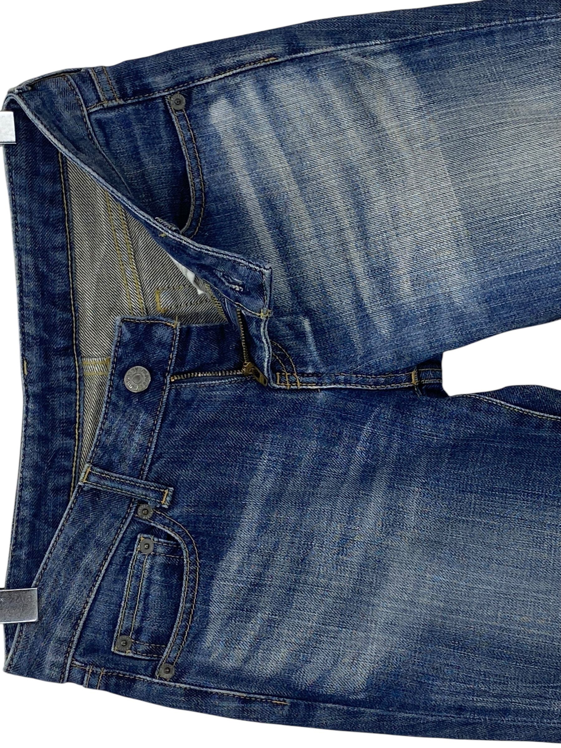 Japanese Brand × MOUSSY Moussy Jeans Flare Light Wash Jeans Low Rise Jeans Size 25" / US 0 / IT 36 - 4 Thumbnail