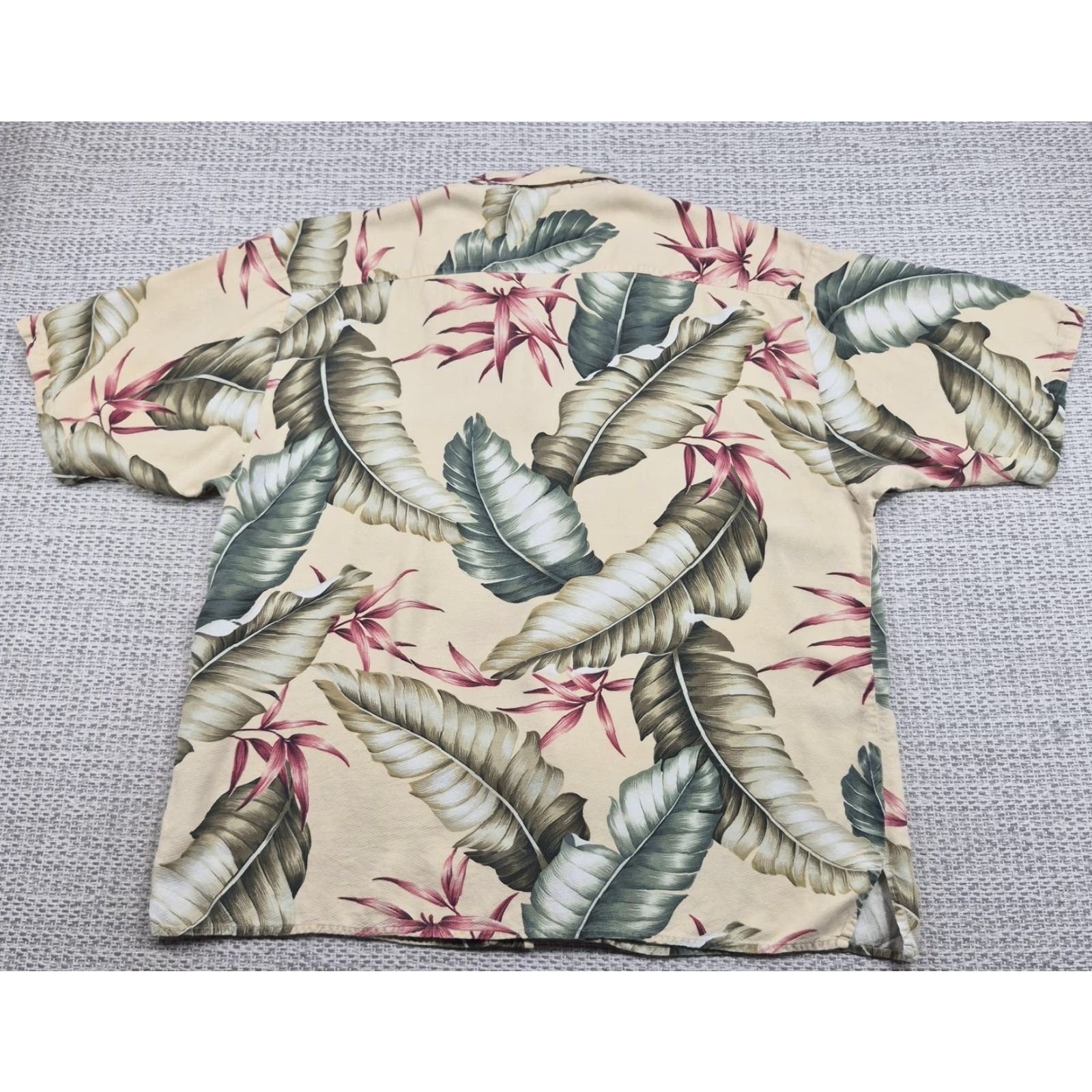 Vintage VINTAGE Blackpoint Sportswear Button Up Shirt Mens XL Floral Hawaiian Aloha Silk Blend Size US XL / EU 56 / 4 - 4 Thumbnail