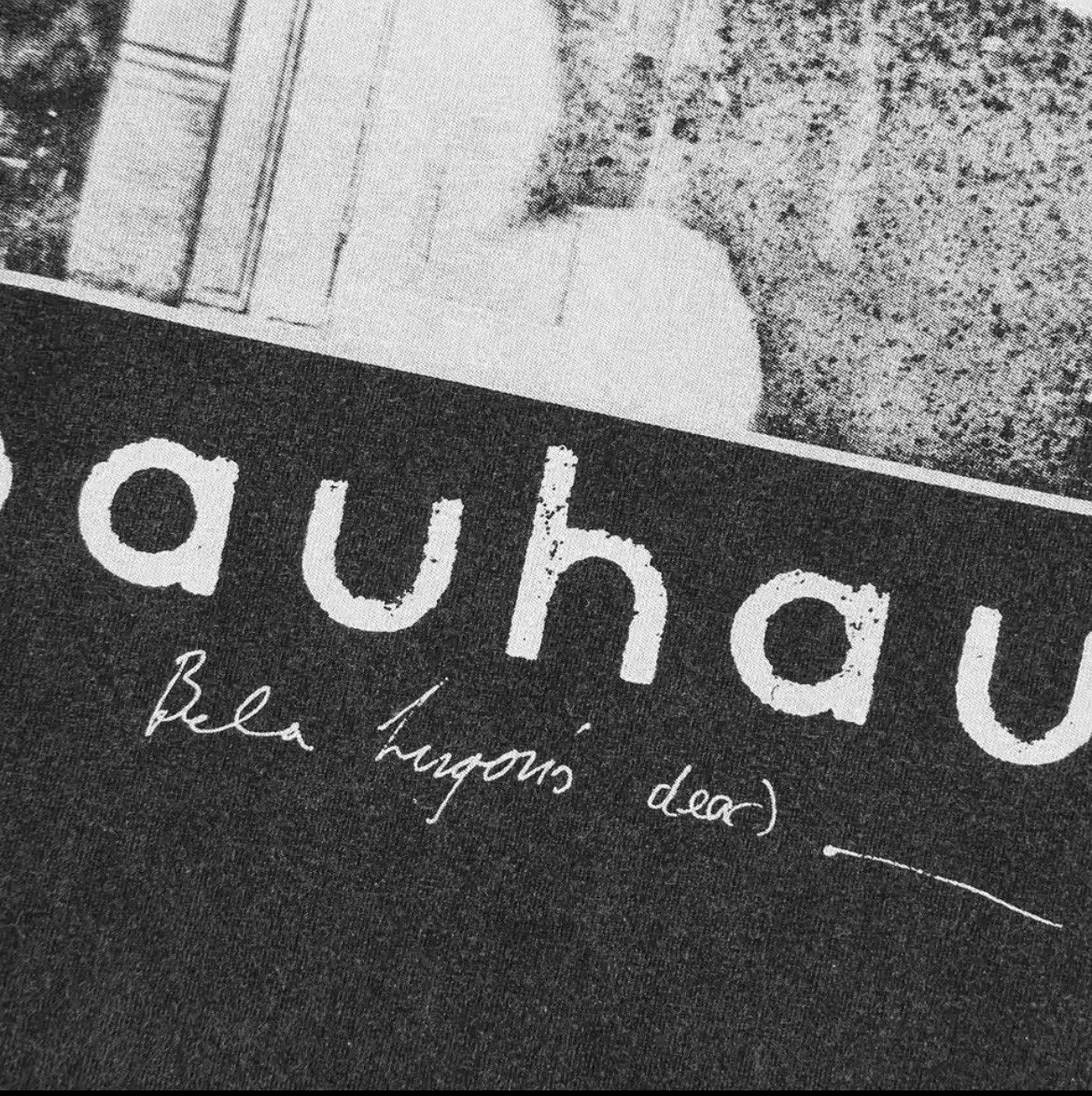 Japanese Brand × Vintage Goth Rock "BAUHAUS" Graphic Printed Cotton Tshirt Size US XL / EU 56 / 4 - 5 Thumbnail