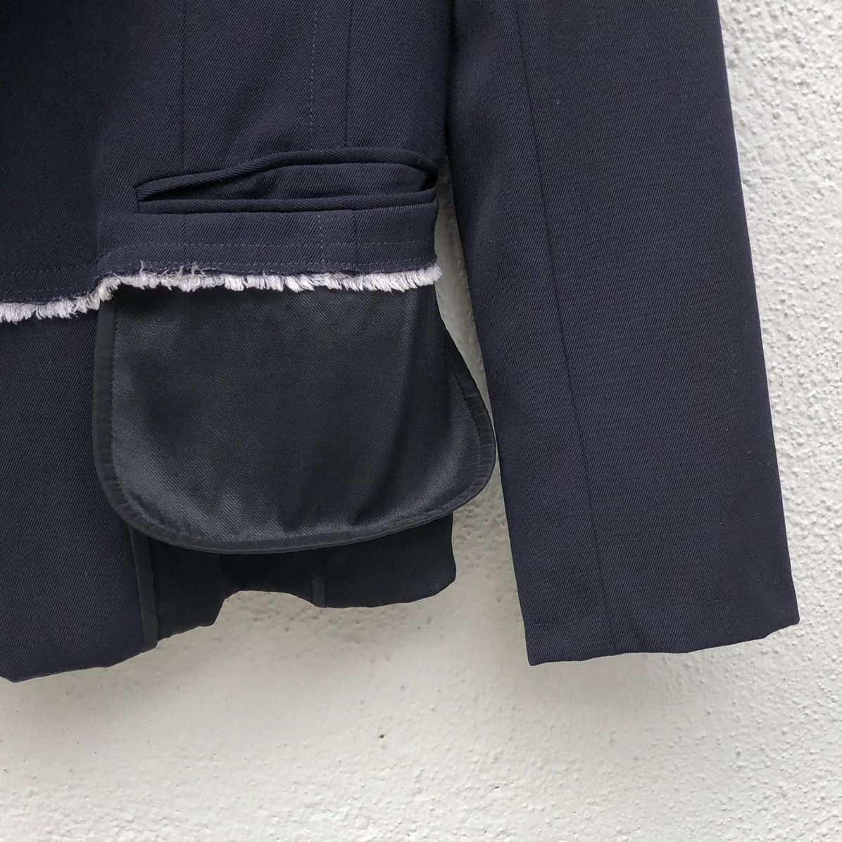 DKNY DKNY Black Layered Blazer Size S / US 4 / IT 40 - 9 Thumbnail
