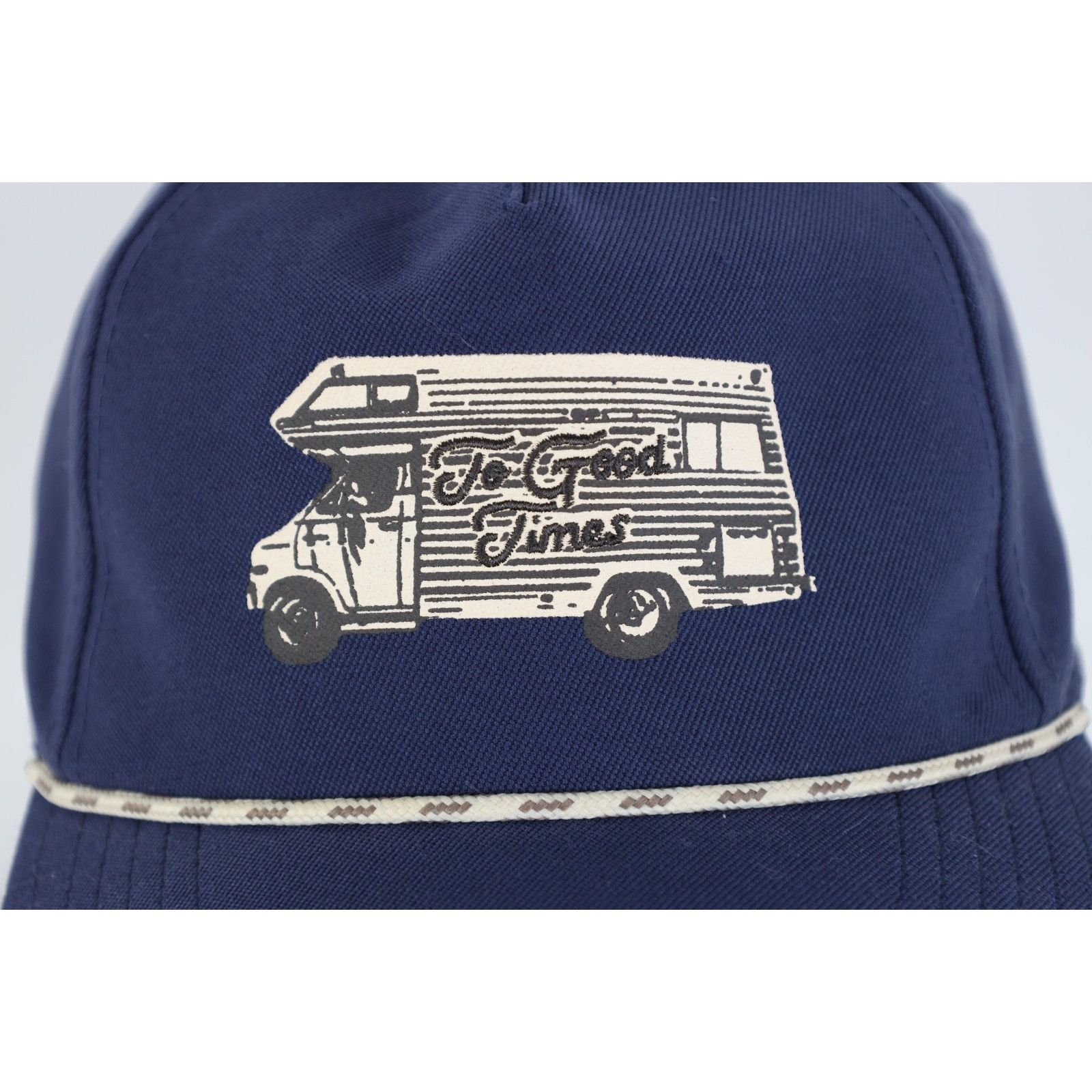 Vintage Y2K Streetwear Rowdy Gentleman The Good Times Camper Van Hat Size ONE SIZE - 2 Thumbnail