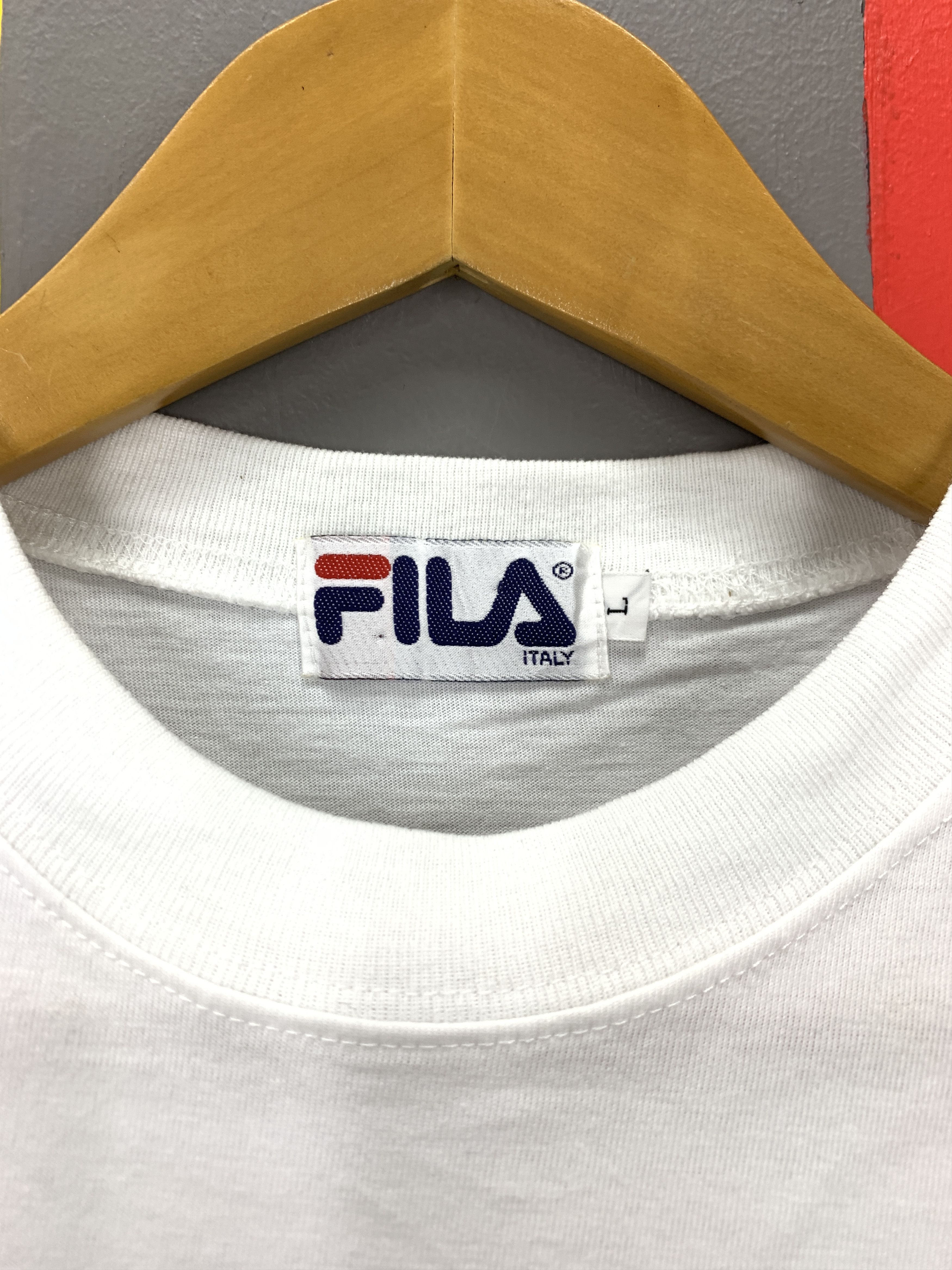 Fila Vintage FILA Crew Neck T Shirt #1809/07 Size US M / EU 48-50 / 2 - 6 Thumbnail