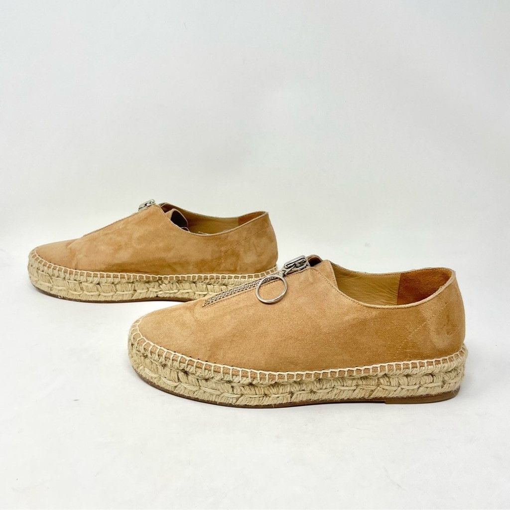 Alexander Wang Alexander Wang Devon Tan Suede Espadrille Shoes Size 38/8 Size US 8 / IT 38 - 4 Thumbnail
