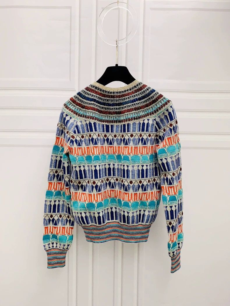 Chanel Chanel Egyptian series sweaters Size XXS / US 00 / IT 34 - 2 Thumbnail