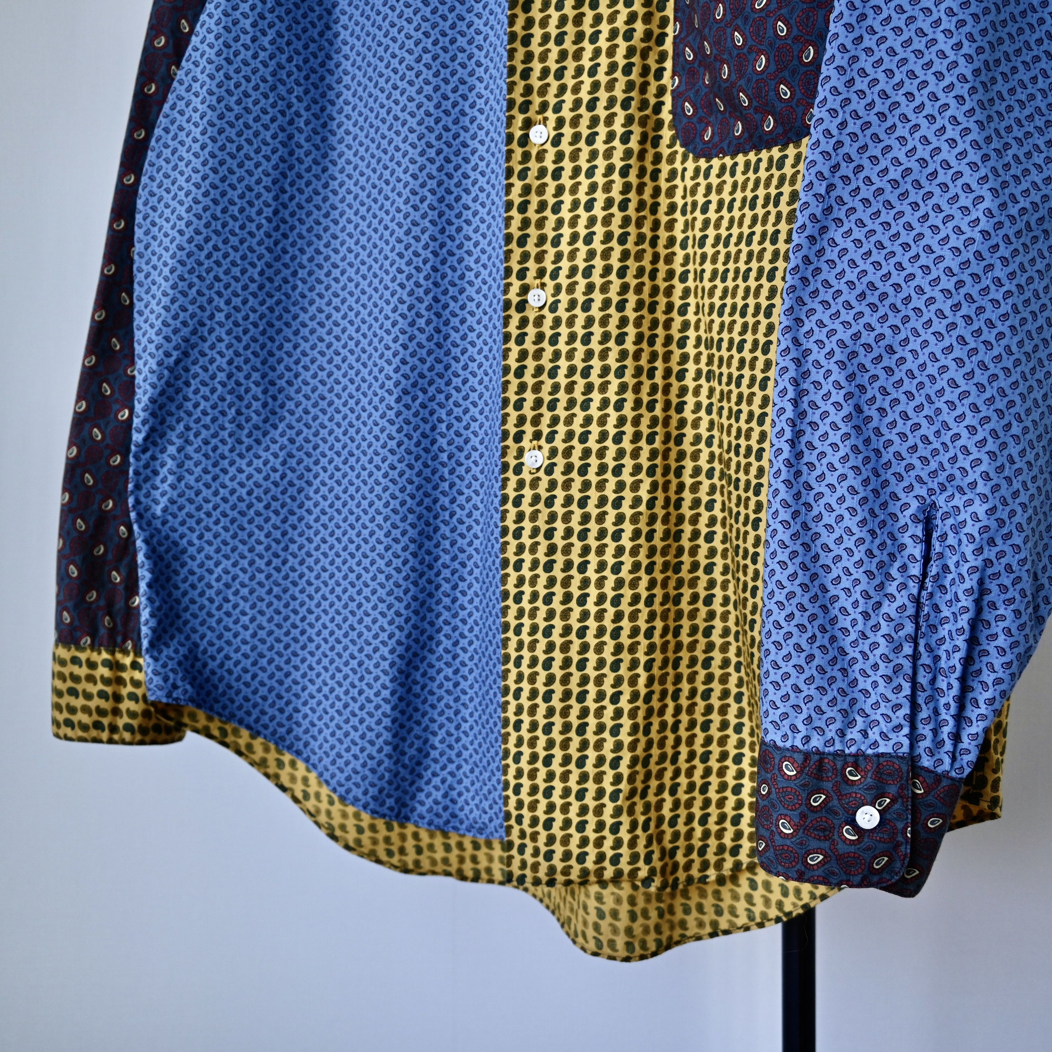Beams Plus BEAMS Plus multicolor paisley panel open color shirt Size US M / EU 48-50 / 2 - 10 Thumbnail