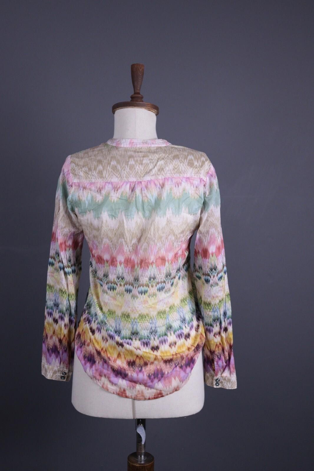 Heliot Emil Emily Van Den Bergh Multicolor Aztec Blouse Shirt Size 36 Size M / US 6-8 / IT 42-44 - 8 Thumbnail