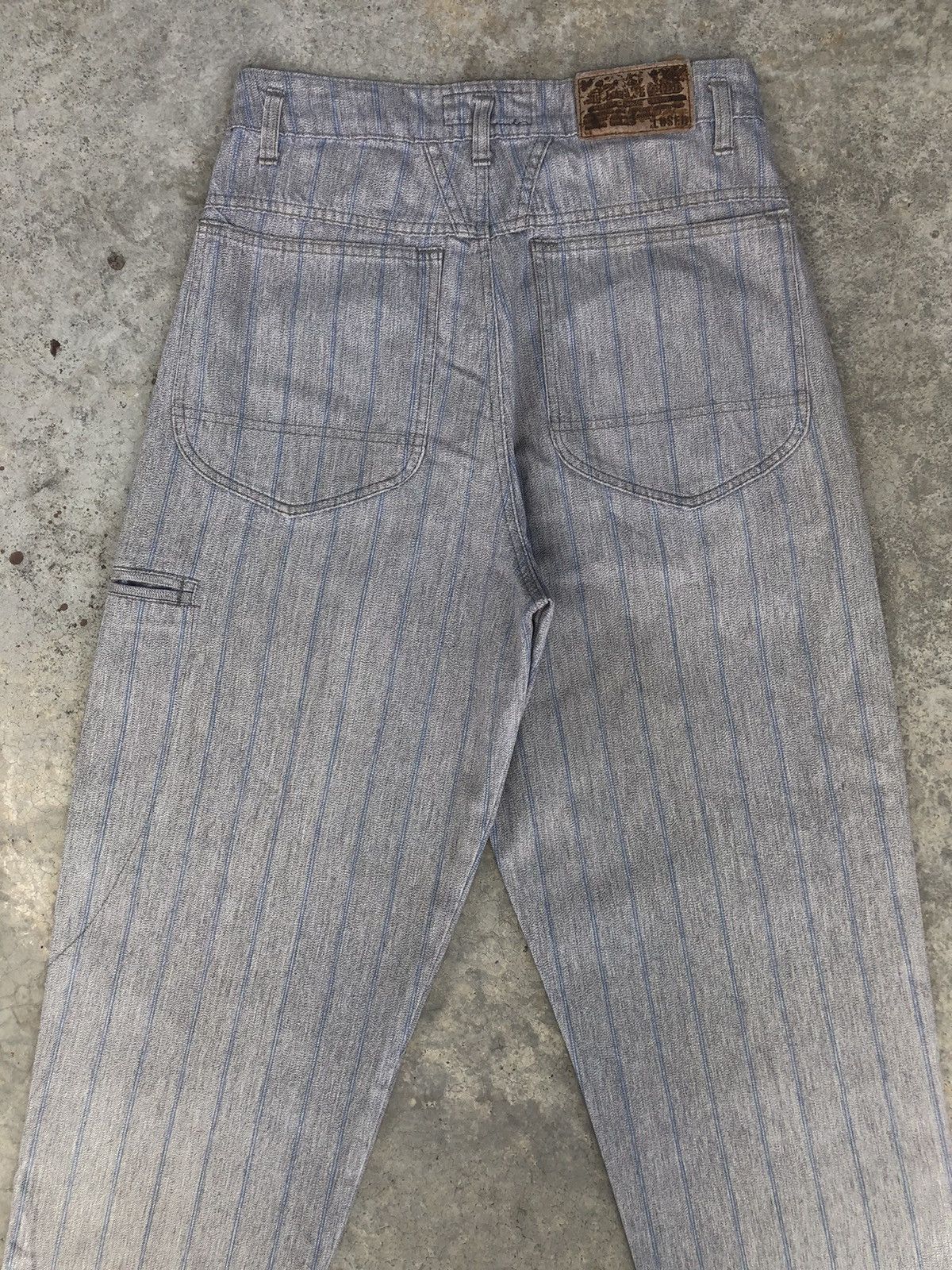 CLOSED × Marithe + Francois Girbaud Marithe Francois Girbaud Baggy Jeans Hip Hop Stripe Jeans Size US 28 / EU 44 - 8 Thumbnail