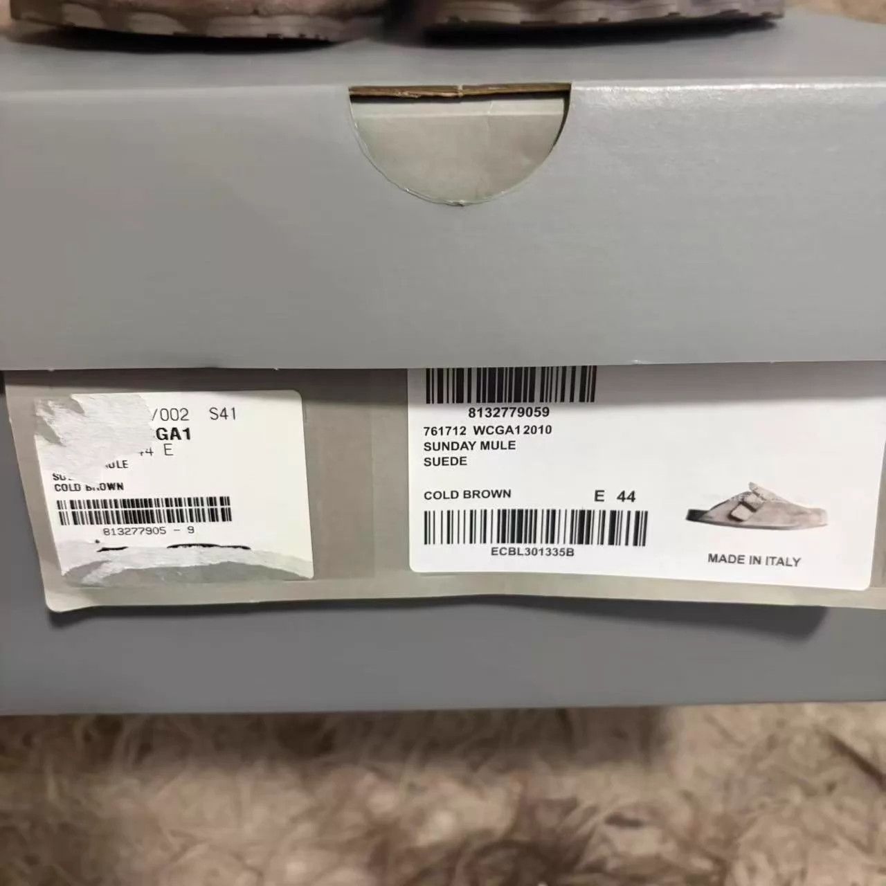 Balenciaga Balenciaga 24ss Sunday Suede 5-toe Birkenstock 44 Size US 11 / EU 44 - 5 Thumbnail