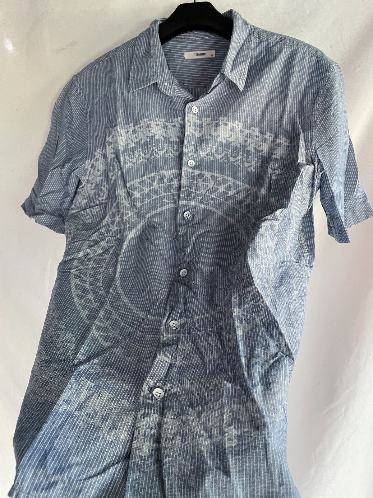 If Six Was Nine T.I FOR MEN ART BUTTON UP SHIRT Size US M / EU 48-50 / 2 - 2 Thumbnail