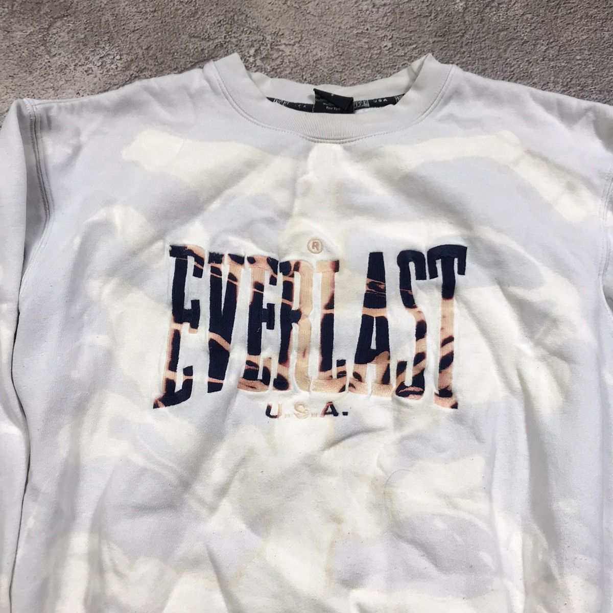 Vintage Vintage Everlast Abstract Graphic Sweatshirt Streetwear Y2K Size US M / EU 48-50 / 2 - 3 Thumbnail