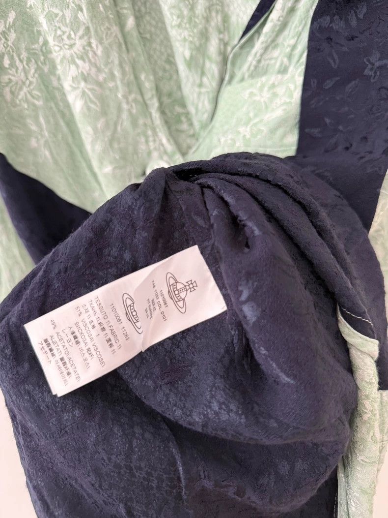 Vivienne Westwood Vivienne Westwood Blue and green color collision, deconstr Size S / US 4 / IT 40 - 9 Thumbnail