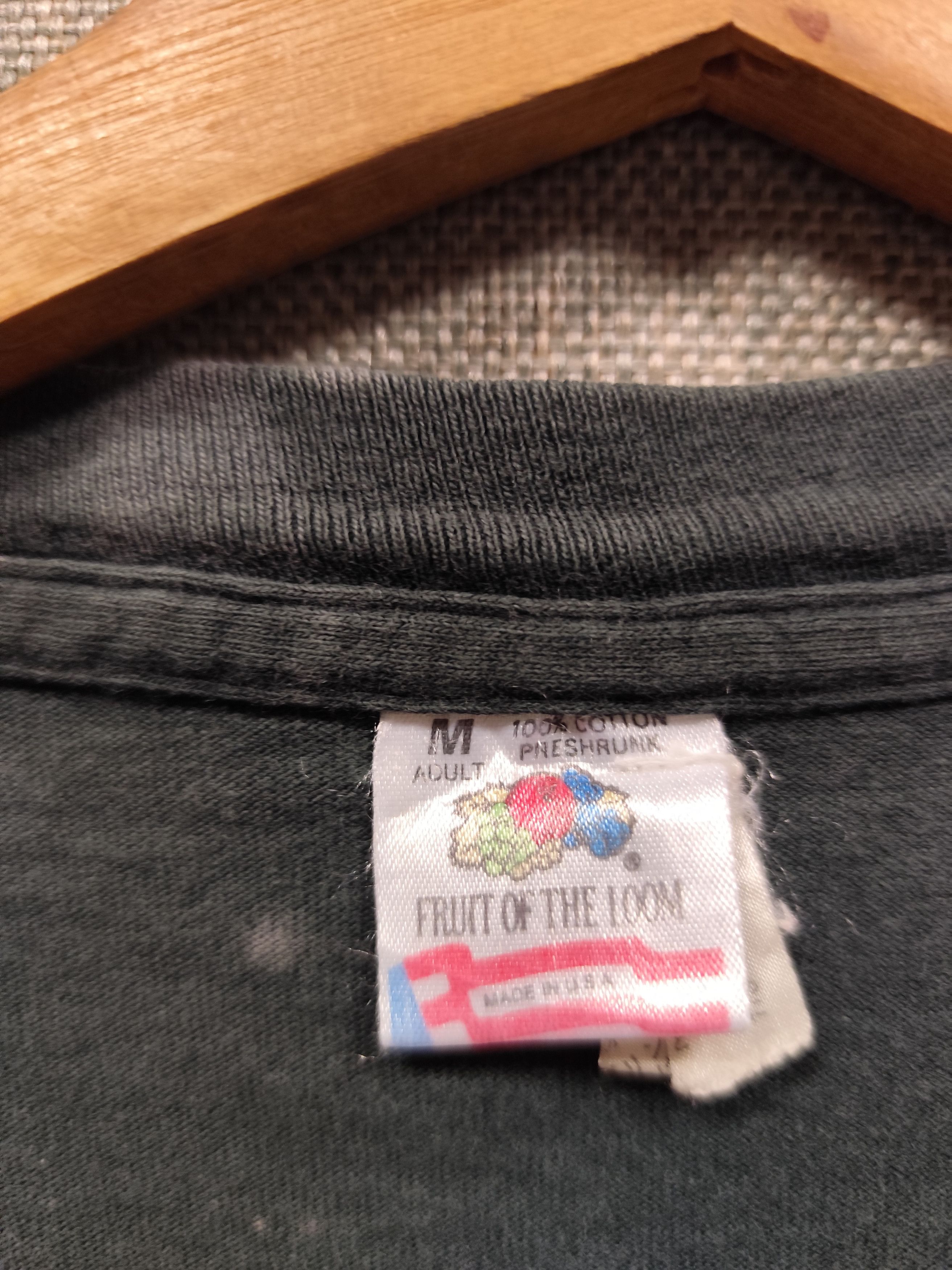 Fruit Of The Loom × Vintage Vintage 90s t shirt happy birth daze Size US M / EU 48-50 / 2 - 5 Thumbnail