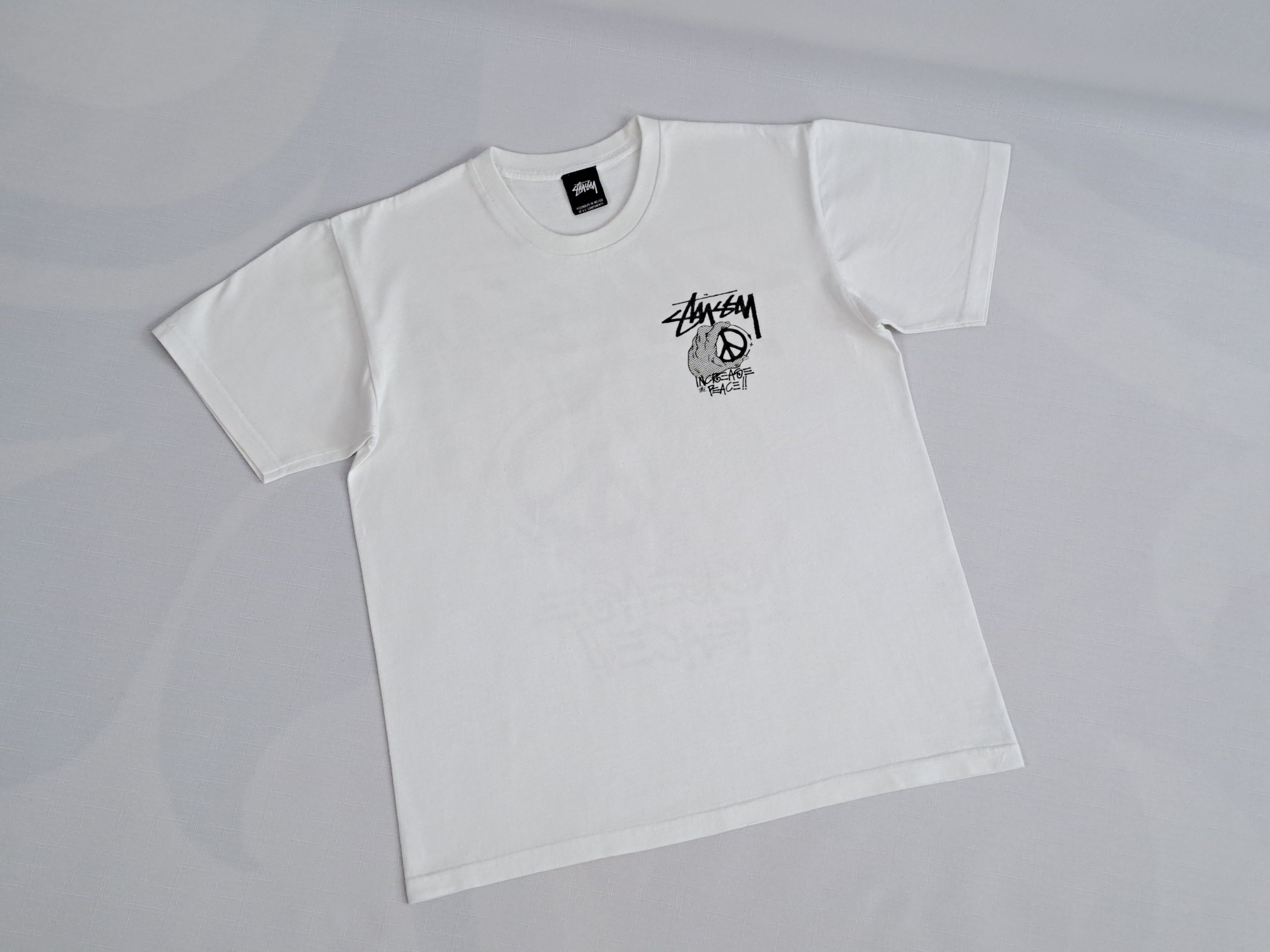 STUSSYステューシー□USED 00s 初期 African Increase The Peace