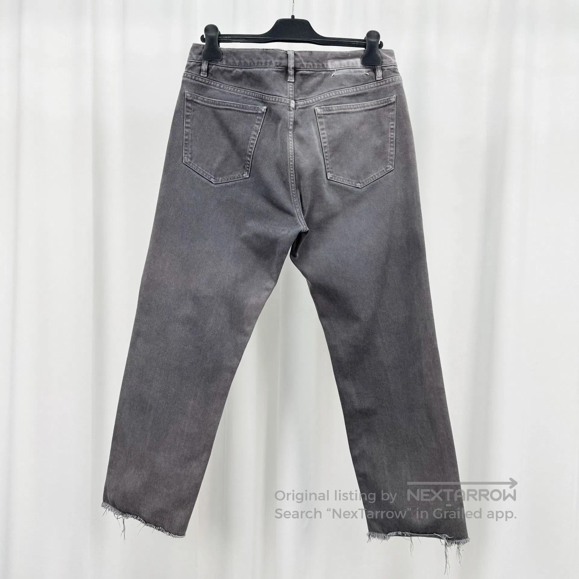 Maison Margiela Maison Margiela Smoky Gray Washed Jeans. Size US 32 / EU 48 - 2 Thumbnail
