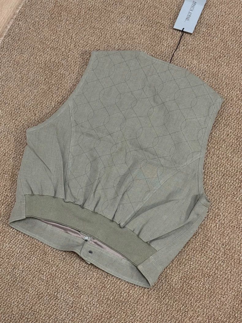 Our Legacy Our Legacy size46 Flaxen vest Size US S / EU 44-46 / 1 - 4 Thumbnail