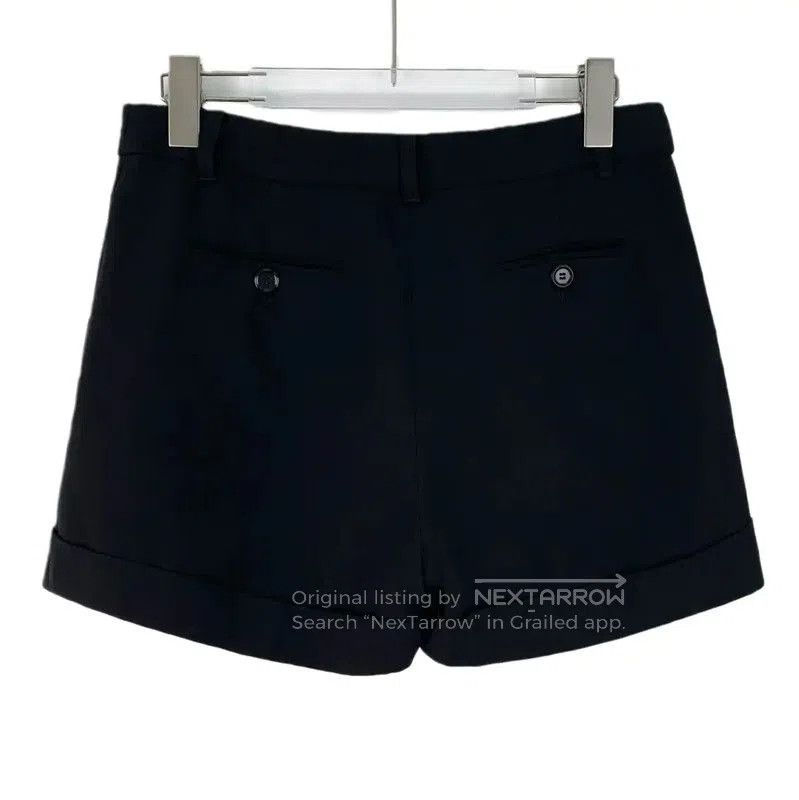 Moschino Moschino Black Acetate Women's Shorts . Size 28" / US 6 / IT 42 - 2 Thumbnail