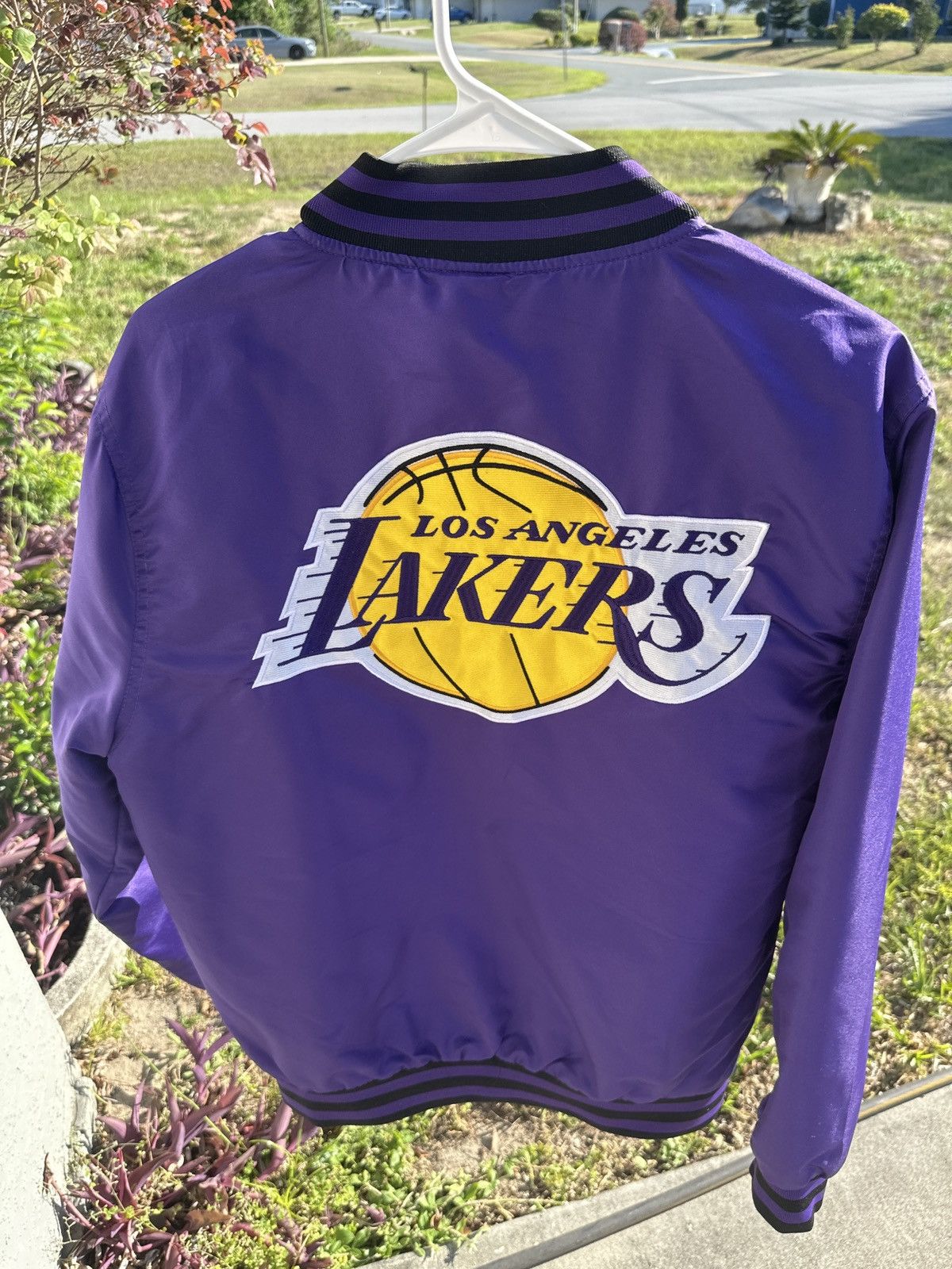 NBA × Vintage Official NBA Lakers Bomber Jacket Size US S / EU 44-46 / 1 - 4 Thumbnail
