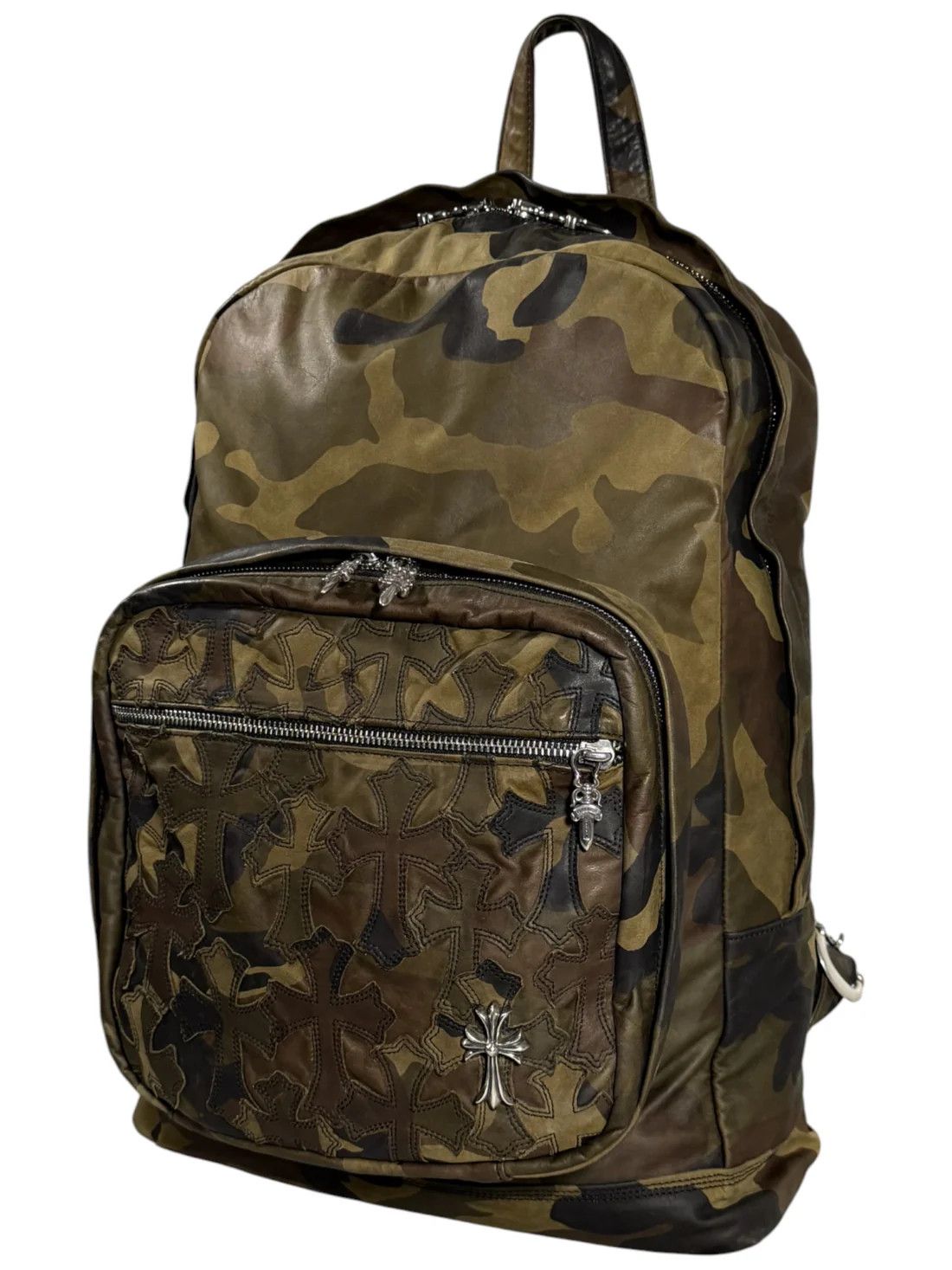 Chrome Hearts Camoflauge Cross Patch 7th Grade Backpack Size ONE SIZE - 2 Thumbnail