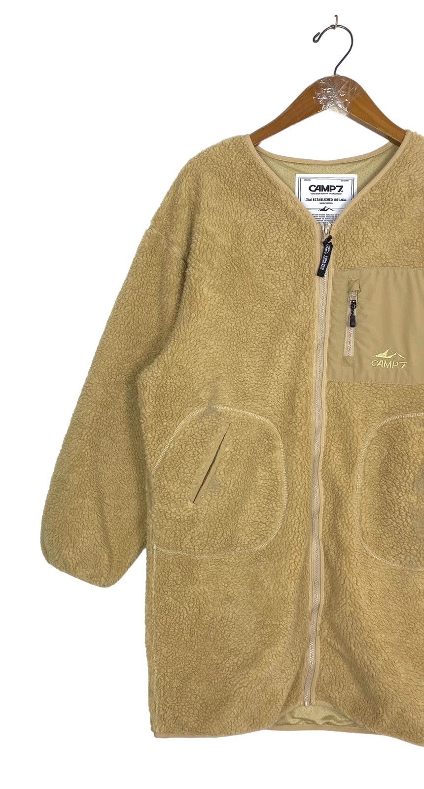 Japanese Brand Rare‼️ Camp 7 Deep Pile Blouson Size L / US 10 / IT 46 - 2 Thumbnail