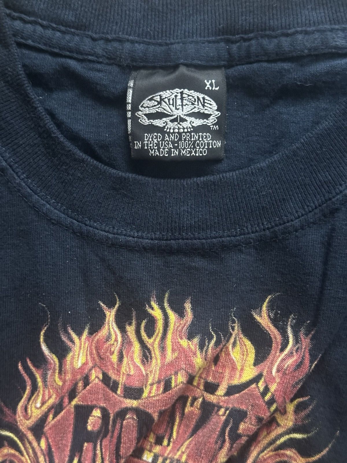Other XL Y2K 2007 Skulbone Route 666 Devil Hot Rod Black Size US XL / EU 56 / 4 - 3 Thumbnail