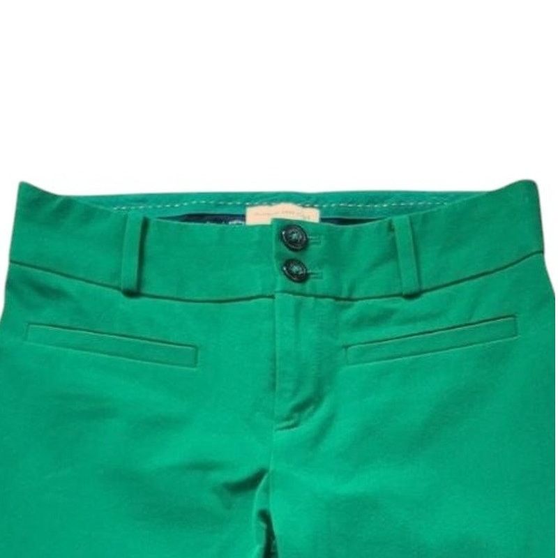 Anthropologie Anthropologie Green Pants | Size 00 Size 24" / US 00 / IT 34 - 3 Thumbnail