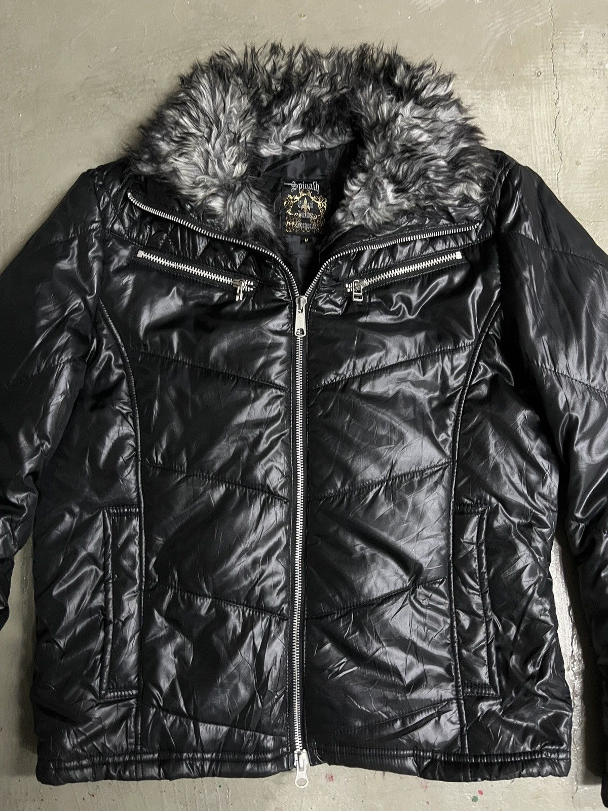If Six Was Nine Crazy Fur by Spinach Vkei If Six Was Nine L.G.B Style Jacket Size US M / EU 48-50 / 2 - 6 Thumbnail