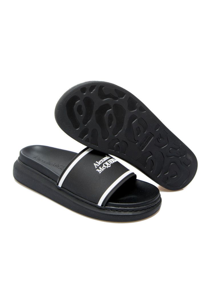 Alexander McQueen o1y1024 Sandals In Black Size US 8 / EU 41 - 3 Thumbnail