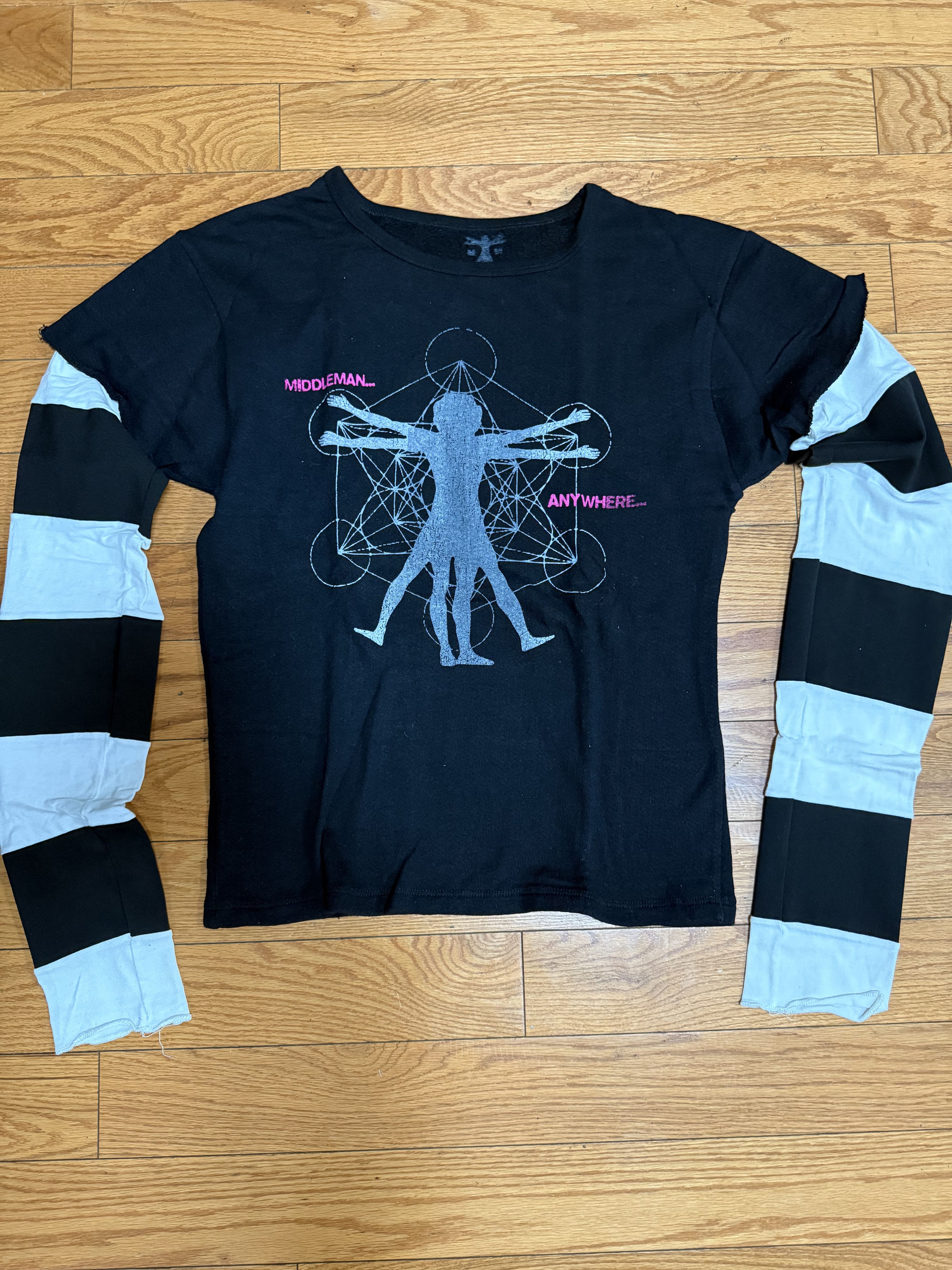 Triple Sevens Pest Control Tee Black