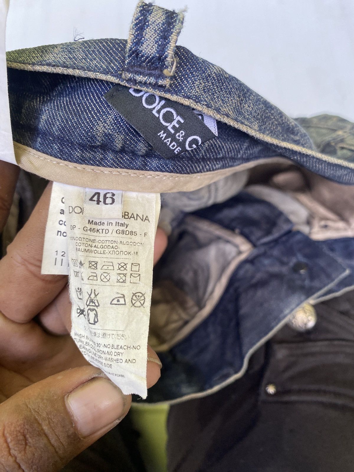 Dolce & Gabbana Vintage Dolce gabbana denim Size US 33 - 10 Thumbnail