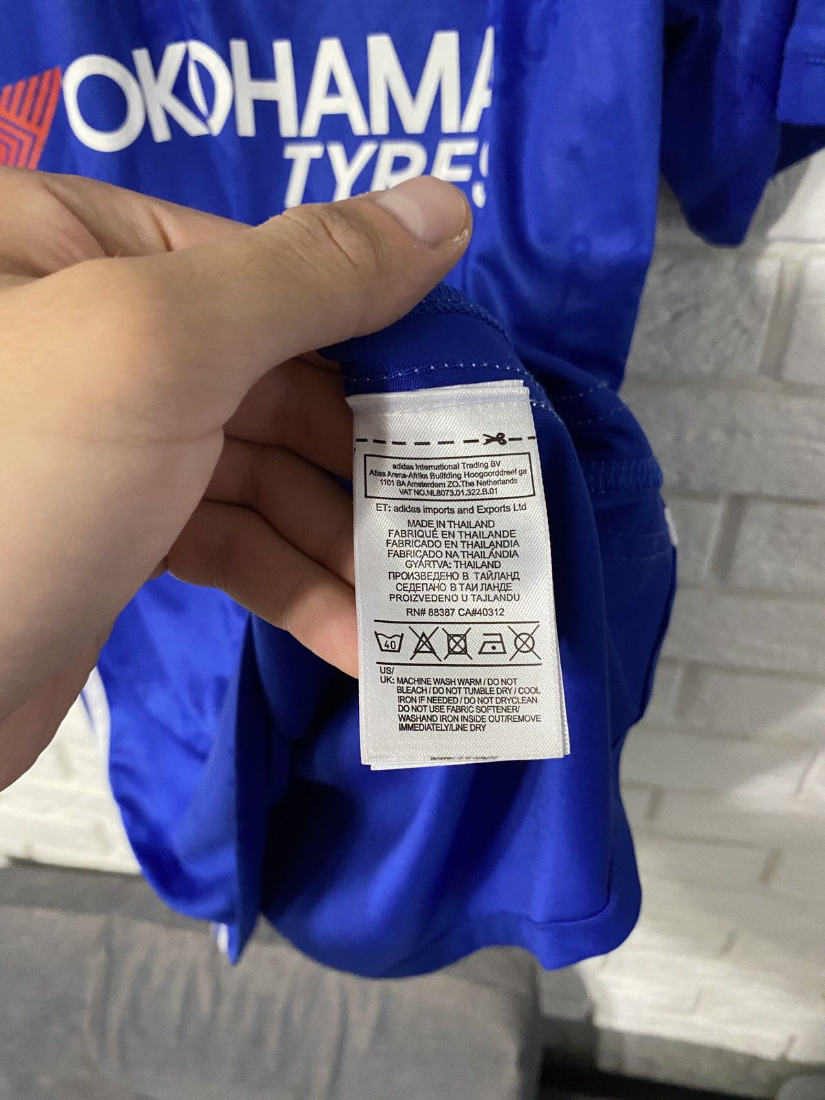 Adidas × Chelsea Soccer ADIDAS CHELSEA SOCCER JERSEY Size US XL / EU 56 / 4 - 7 Thumbnail