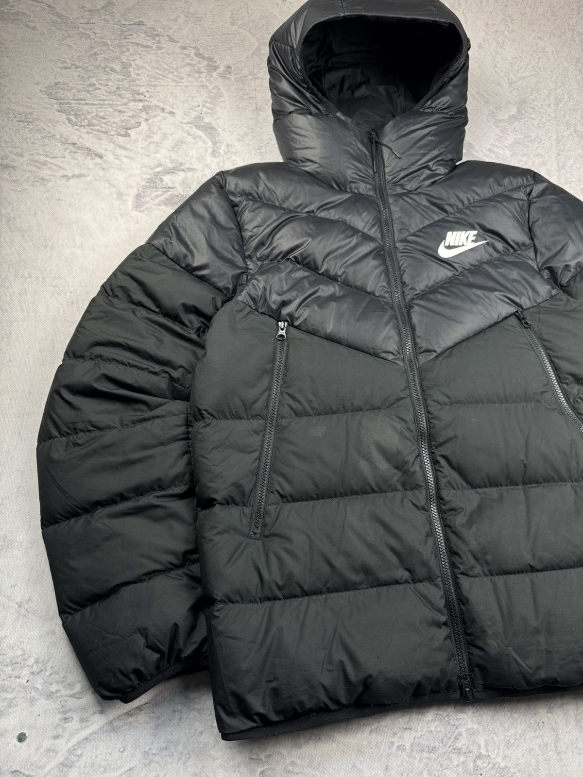 Nike × Nike ACG NIKE PUFFER DOWN BASIC LOGO OVERSIZE NYLON JACKET Size US M / EU 48-50 / 2 - 2 Thumbnail