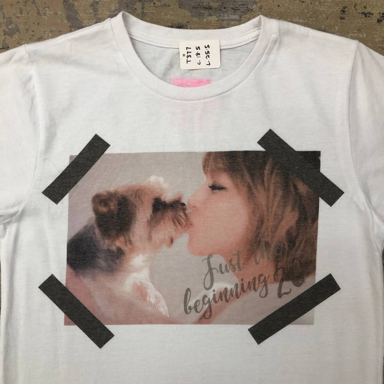 Japanese Brand T377 JUST THE BEGINNING 20 OF AYUMI HAMASAKI PROMO TEE Size US S / EU 44-46 / 1 - 1 Thumbnail