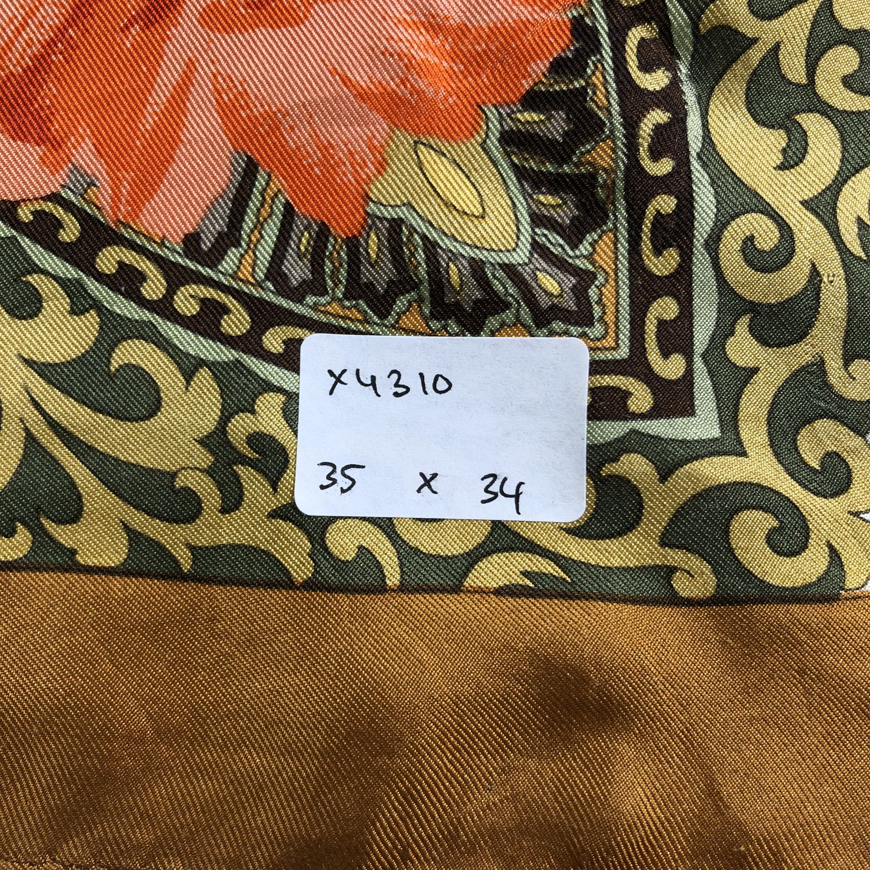 Vintage Vintage Silk Scarf Size ONE SIZE - 7 Thumbnail