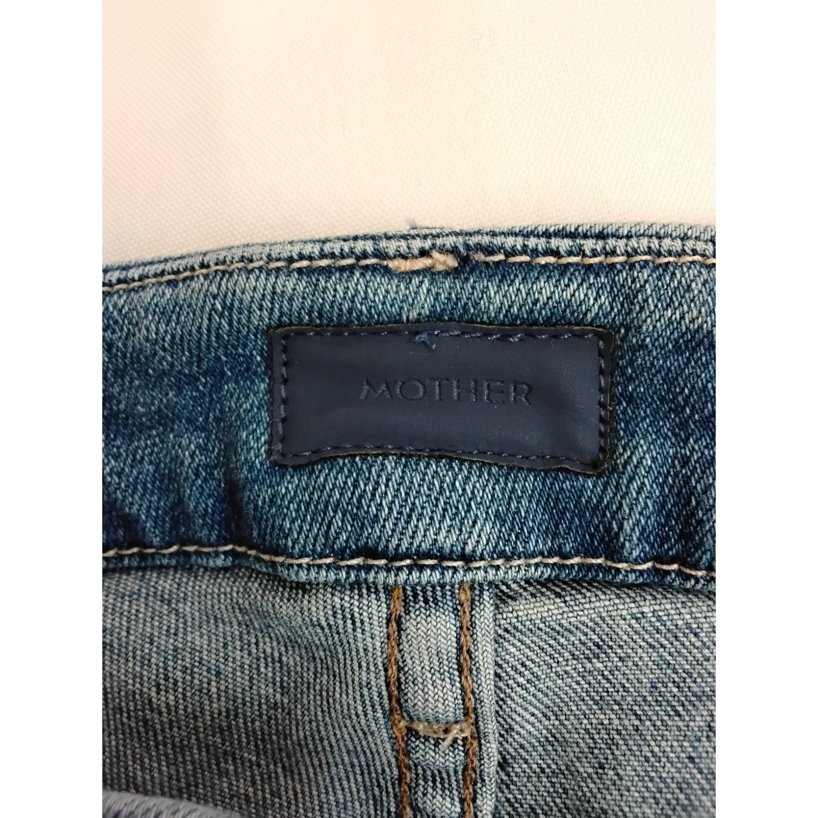 MOTHER Mother Jeans High Waisted Looker Ankle Fray Women's 26 Size 26" / US 2 / IT 38 - 8 Thumbnail