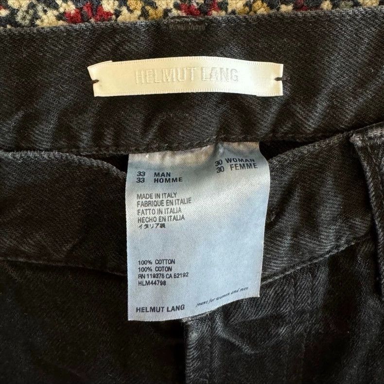 Helmut Lang HELMUT LANG size33 Black jeans Size US 33 - 3 Thumbnail
