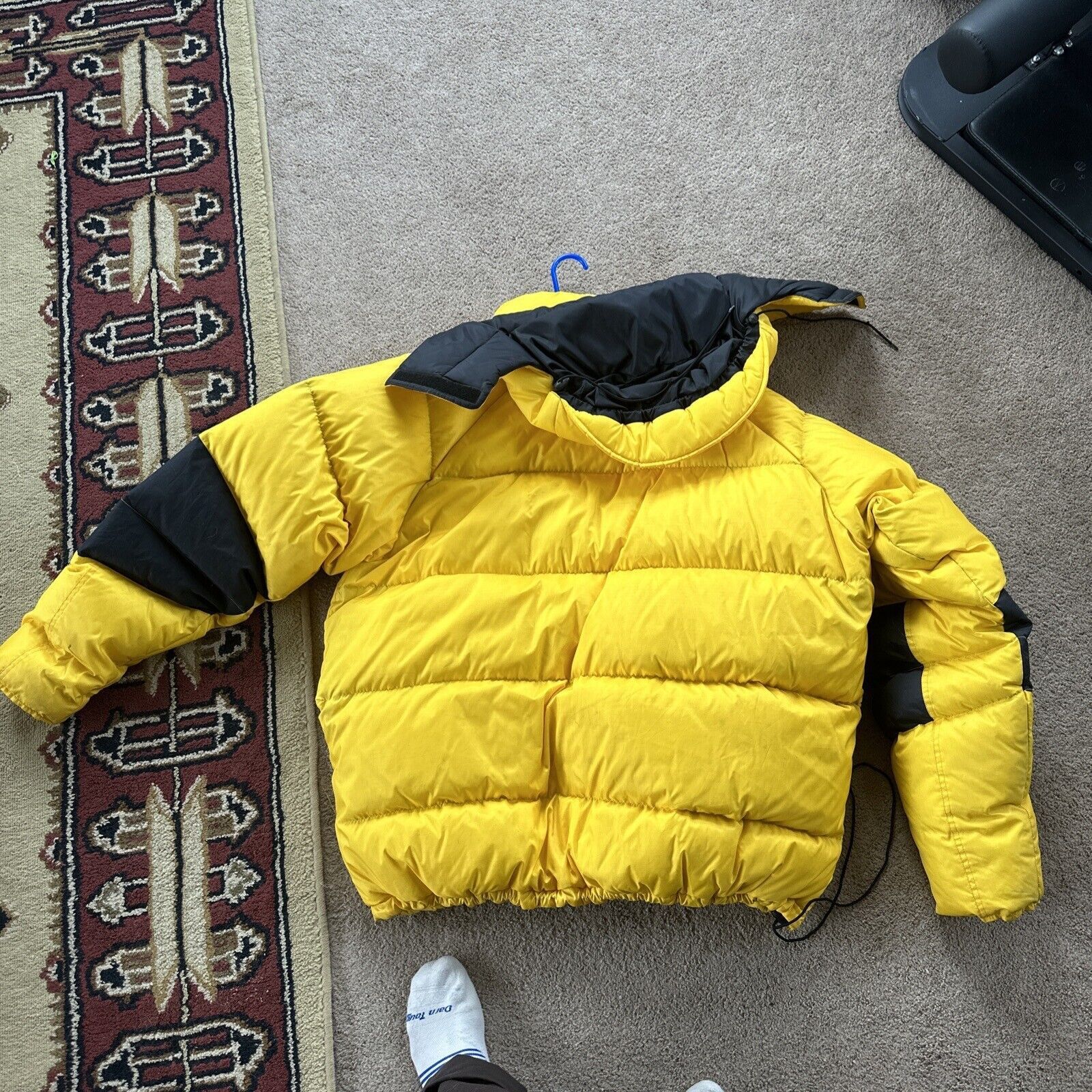 Misha & Puff Vintage TerrAwear YELLOW Goose Down Puffer Jacket Hood XXL Size US XXL / EU 58 / 5 - 5 Thumbnail
