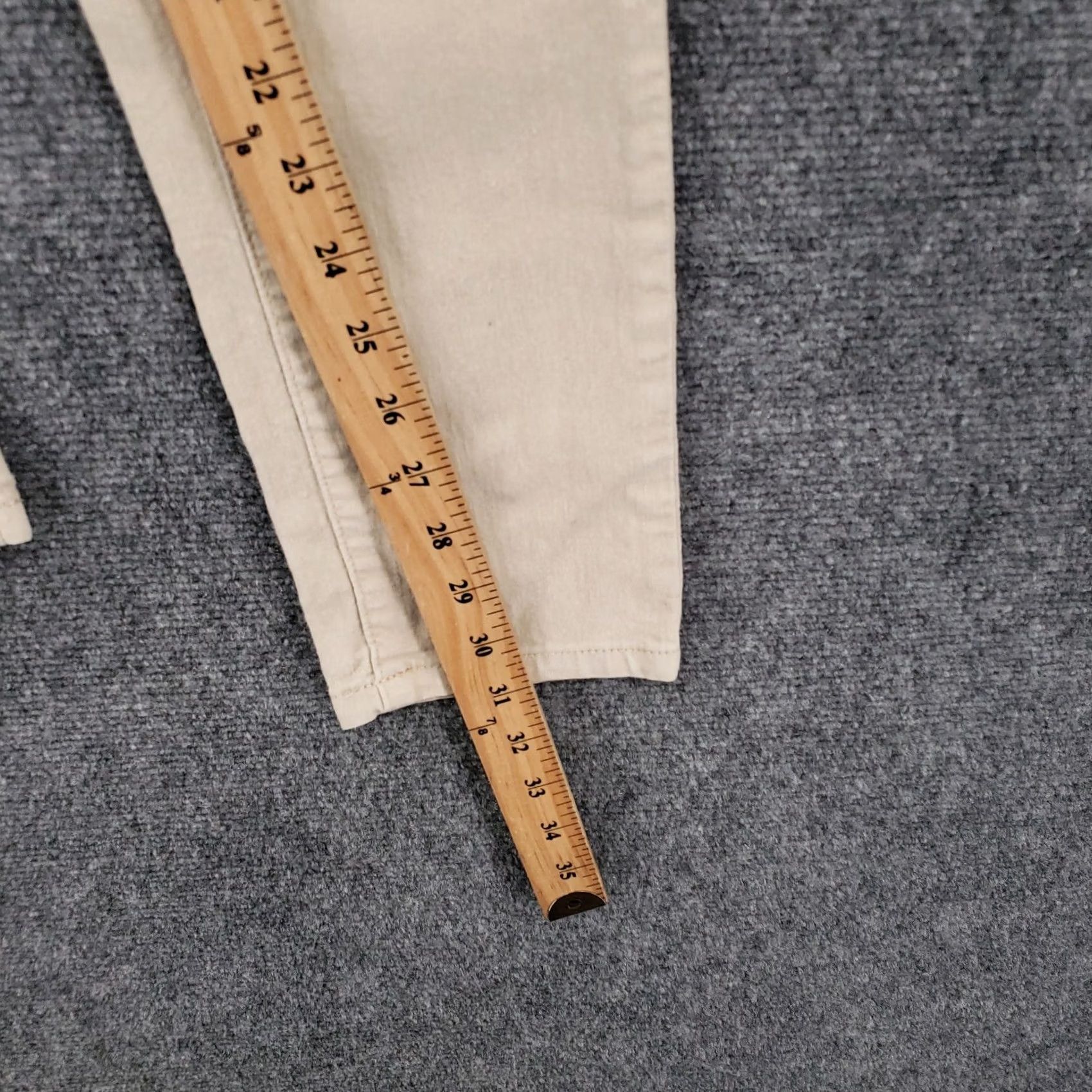 The North Face The North Face Jeans Womens 2 Beige Skinny Low Rise Stretch 5 Pocket Size 26" / US 2 / IT 38 - 5 Thumbnail