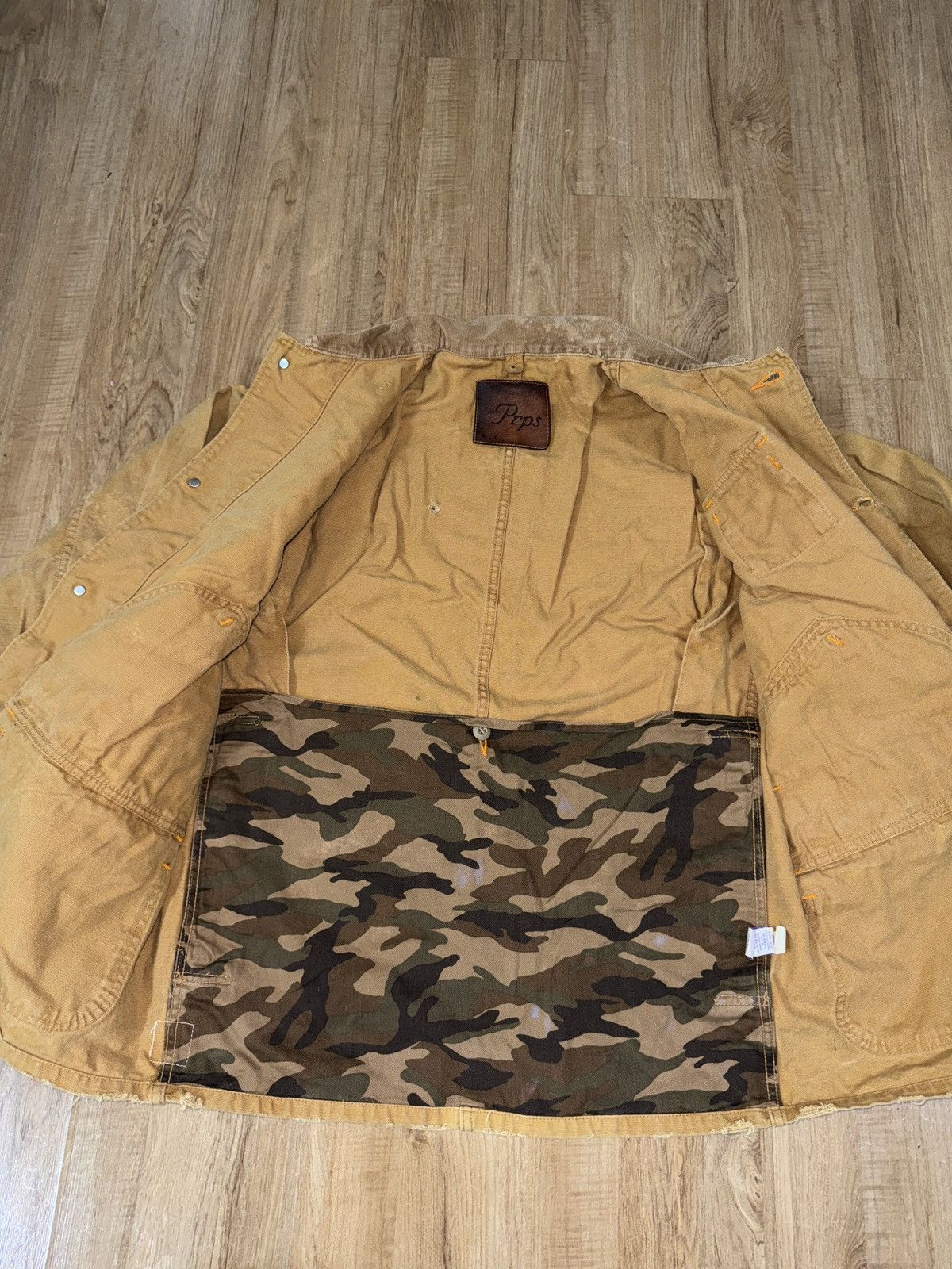Prps PRPS DUCK CANVAS HUNTING JACKET Size US L / EU 52-54 / 3 - 6 Thumbnail