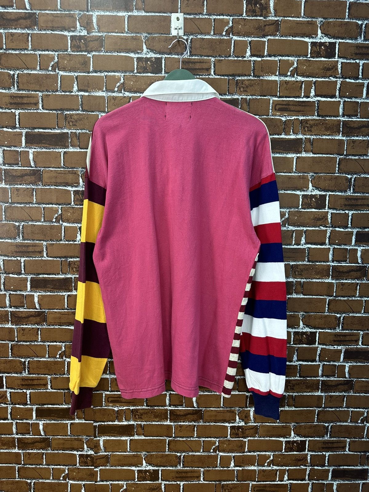 Columbia Rare Columbia knit Rugby Polo Made In Usa A912 Size US M / EU 48-50 / 2 - 4 Thumbnail