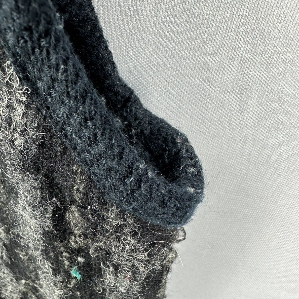 Vintage Vintage 90's Mohair Zipper Vest Design by Allen Size US L / EU 52-54 / 3 - 10 Thumbnail