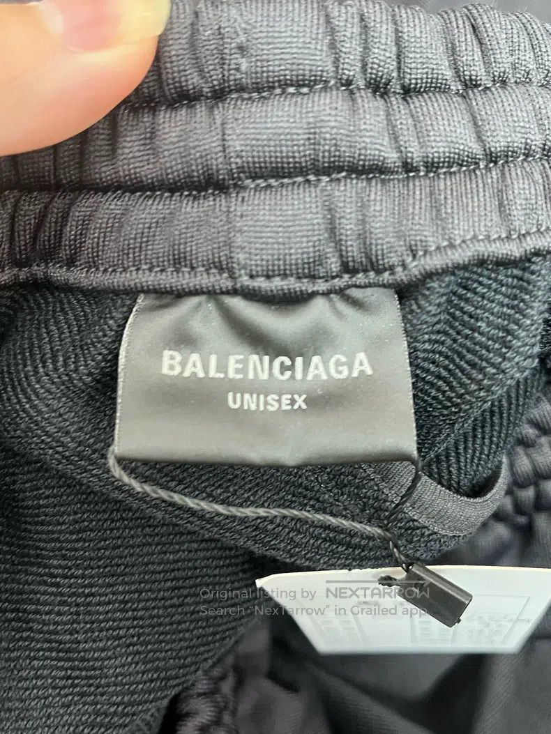 Balenciaga Balenciaga size M 3B Printed Black Sport Pants Size US 27 - 4 Thumbnail