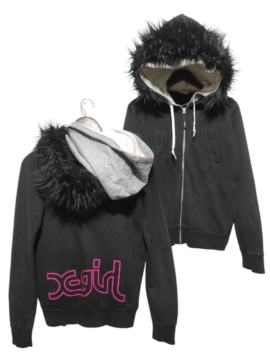 Japanese Brand X- Girl zip double hoodie ifsix LGB style Size US S / EU 44-46 / 1 - 2 Thumbnail