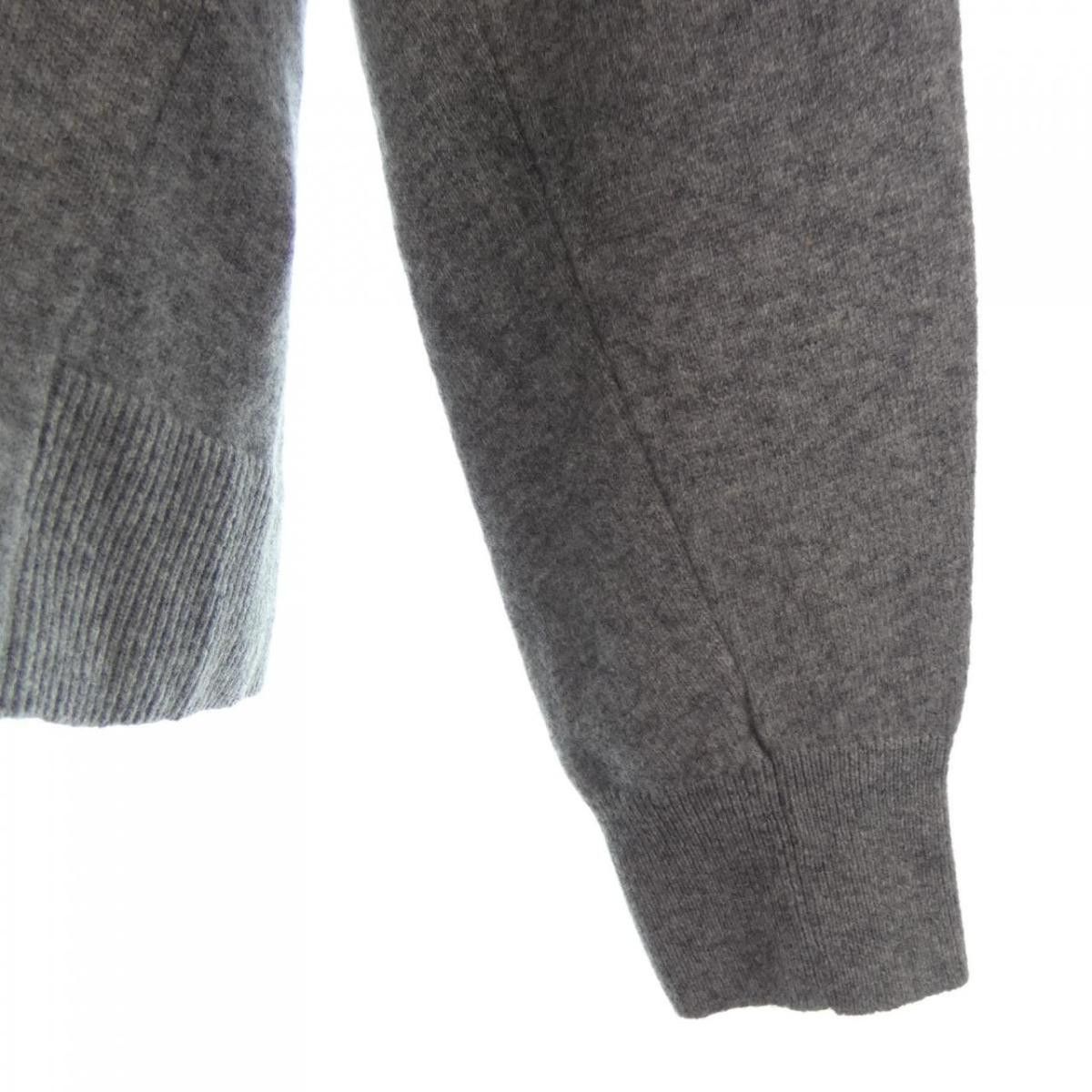 Comme des Garcons SHIRT Sweater Cardigan Button Up Plain Uneven Hem Gray Size US M / EU 48-50 / 2 - 5 Thumbnail