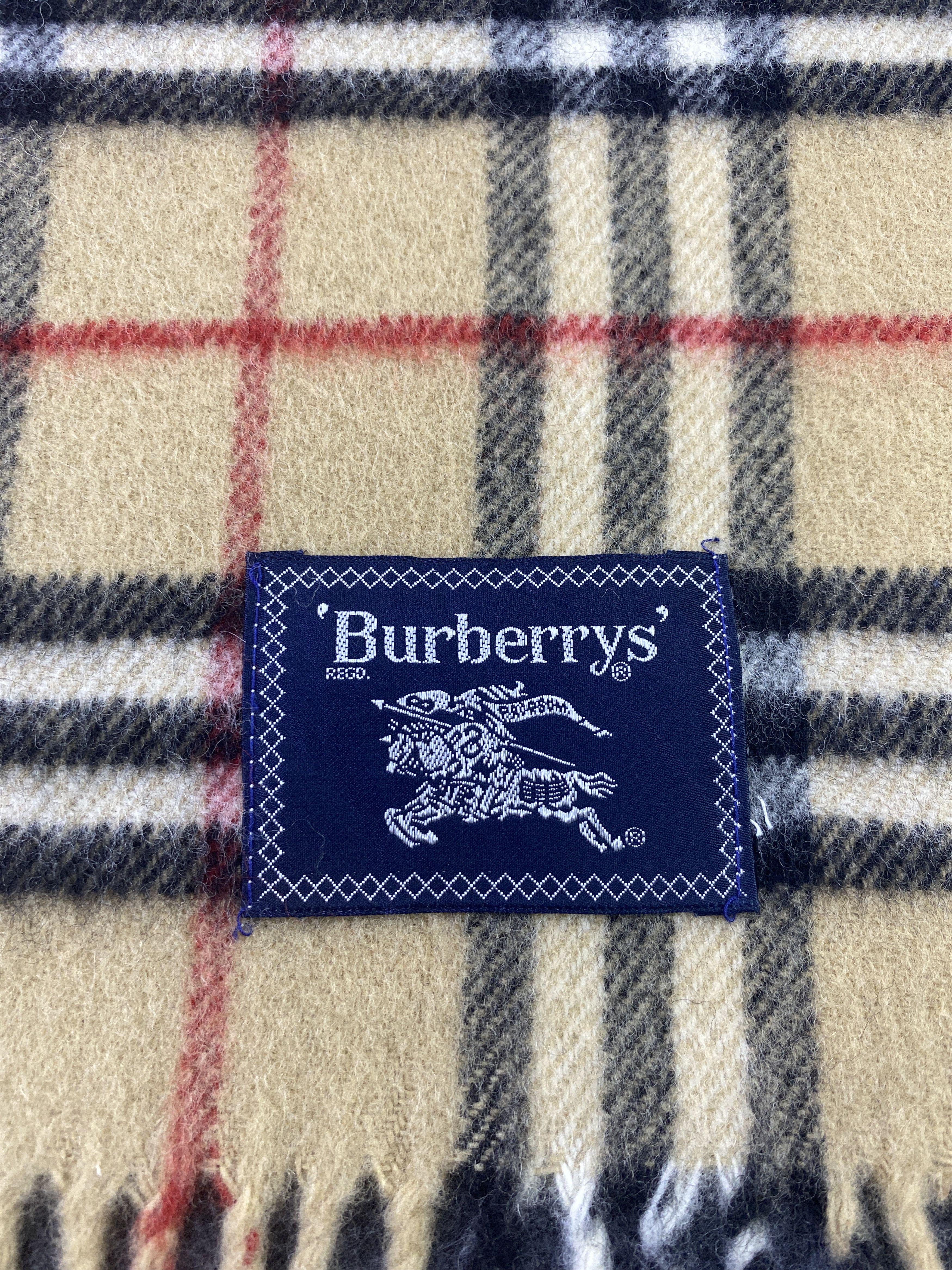 Burberry VINTAGE BURBERRY Scarf / Muffler / Neckwear -T986 Size ONE SIZE - 6 Thumbnail